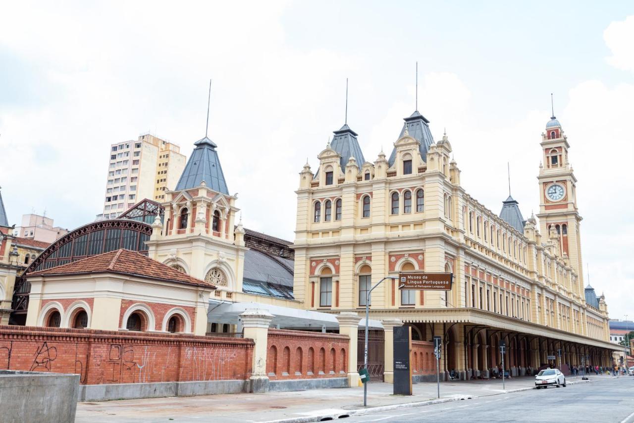 Apartamento Com Wifi Proximo Ao Metro Luz 圣保罗 外观 照片