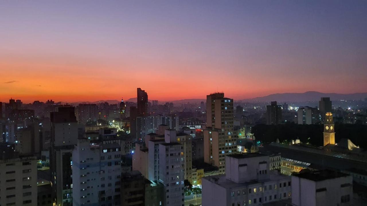 Apartamento Com Wifi Proximo Ao Metro Luz 圣保罗 外观 照片